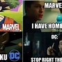 Image result for DC V. Marvel Memes