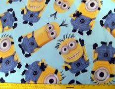 Image result for Minion Fleece Fabric