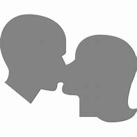 Image result for Kiss Emoji Black and White