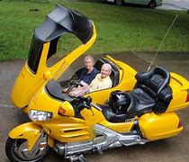 Image result for Three Wheeler Motorcycle with Sleeper Sidecar