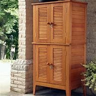 Image result for Outdoor Wood Storage Boxes