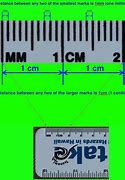 Image result for Free Printable Millimeter Ruler