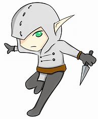 Image result for Elf Thief with Loot