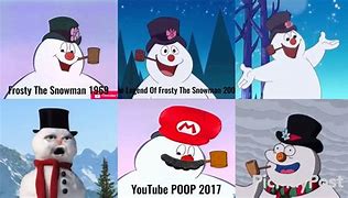 Image result for Frosty Snowman Happy Birthday