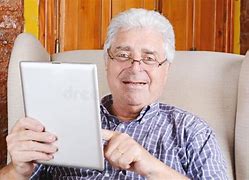 Image result for Old Person iPad