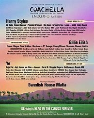 Image result for 1014 Coachella Lineup