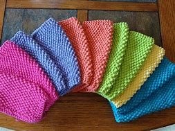 Image result for Dish Towel Knitting Pattern