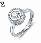 Image result for Sterling Silver Initial Rings