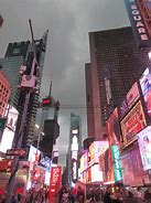 Image result for Downcast Skies Over Times Square