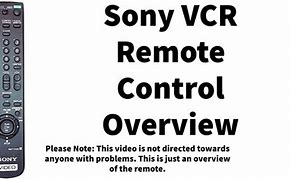 Image result for Sony Multi System VCR