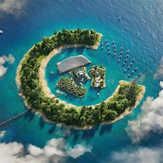 Cloud Islands project by Matej Hosek|Futuristic