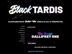 Image result for Black TARDIS