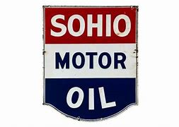 Image result for Sohio Herd Oil Sign