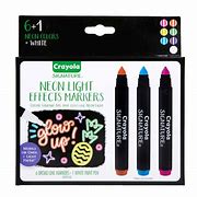 Image result for Crayola Neon Fluorescent Markers