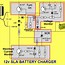 Image result for How Does a Battery Charger Work Diagram