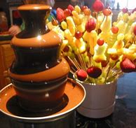 Image result for Dark Chocolate Fountain