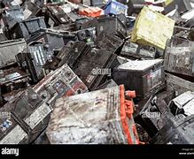 Image result for Car Batteries in Garbage
