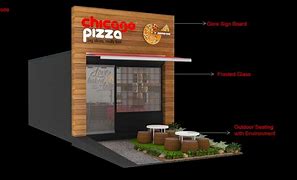 Image result for Pizza Shop Design