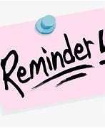 Image result for Friendly Reminder Icon
