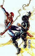 Image result for Drawing the Spider Man and Black Panther