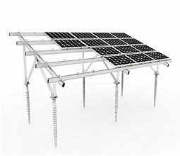 Image result for Ground-Mounted Solar Panels for Home