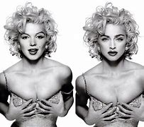 Image result for Madonna as Marilyn Monroe