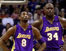 Image result for Kobe vs Shaq Lakers