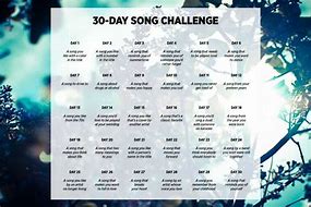 Image result for 30-Day Song Challenge