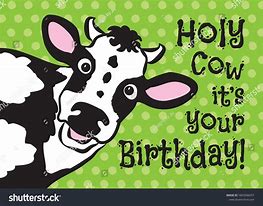 Image result for Happy Birthday Cute Cow