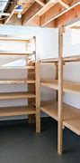 Image result for Build Basement Storage Shelves