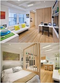 Image result for Studio Apartment Dividers