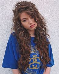 Image result for Curly Hairstyles for Teenage Girls