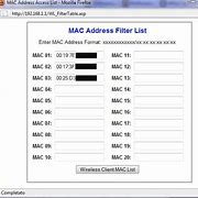 Image result for Wireless Mac Address