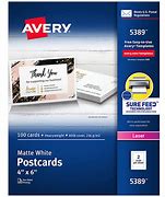 Image result for Avery 5389 Postcard Template
