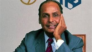 Image result for Dhirubhai Ambani Reliance Company Image