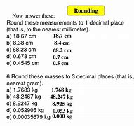 Image result for Rounding to the Nearest Centimeter