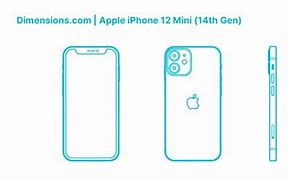 Image result for iPhone 12 Mini Dimensions mm