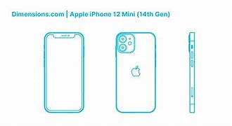 Image result for iPhone 12 Mini Cell Size
