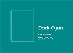 Image result for Dark Cyan Color