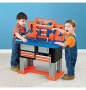 Image result for American Toy Workbench with Tools