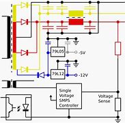 Image result for Computer Power Supply Circuit Diagram