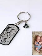 Image result for Photo Engraved Dog Tag Keychain