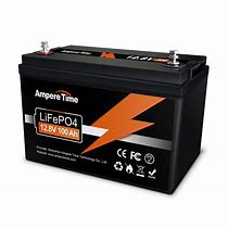 Image result for 12 Volt 100 Amp Battery