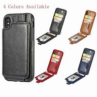 Image result for iPhone X Case with Card Holder Flip Cover