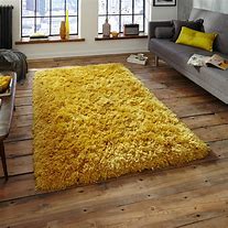 Image result for Yellow Shaggy Rug