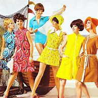 Image result for How a Women Dress Up in 1960s