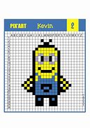 Image result for Pixel Art Minion King Bob