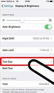 Image result for iPhone Font Size Guideloines