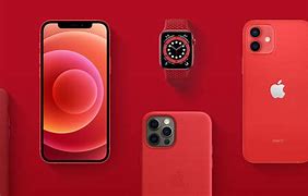 Image result for iPhone 12 Mini Red Home Screen