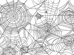 Image result for Spider Web Black and White